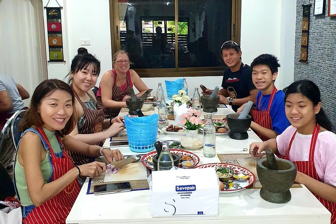 Thai Cooking Class in Phuket - Cooking at your own station