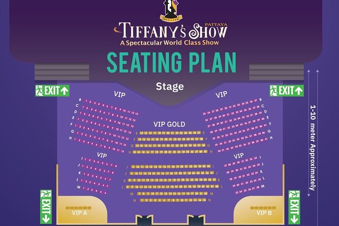 Tiffany’s Cabaret Show – Glamour and Spectacle - Seating, arrival, and the post-show photo issue