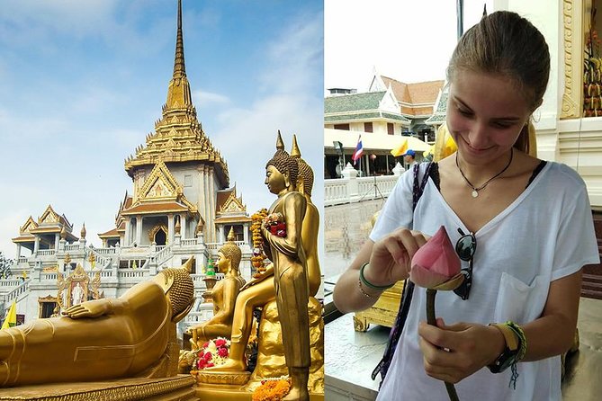 Top 3 Must-see Temples in Bangkok Private Tour [Optional Luxury] - Wat Traimit and the Golden Buddha