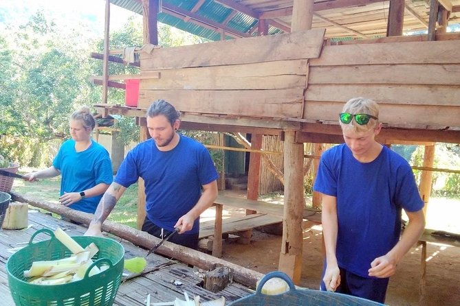 Top Pick - Full or Half Day @Elephant in Wild Sanctuary ChiangMai - Rafting through the rainforest