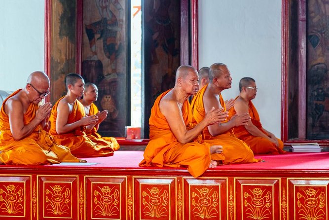Treasures of Bangkok: Buddhism & Monks Private Tour - Meeting a monk and taking part in a ritual
