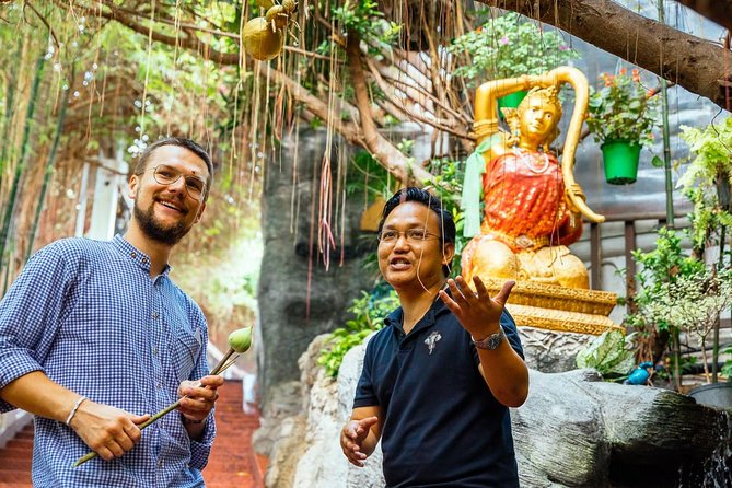 Treasures of Bangkok: Buddhism & Monks Private Tour - The ordination hall, murals, and local amulet market