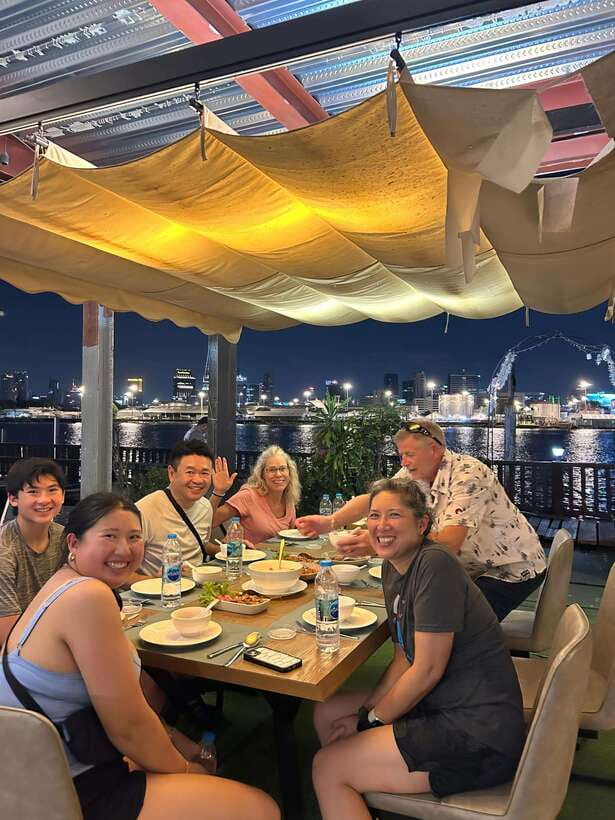 Twilight Firefly Bangkok Bicycle Tour - The low boat ride to the fireflies
