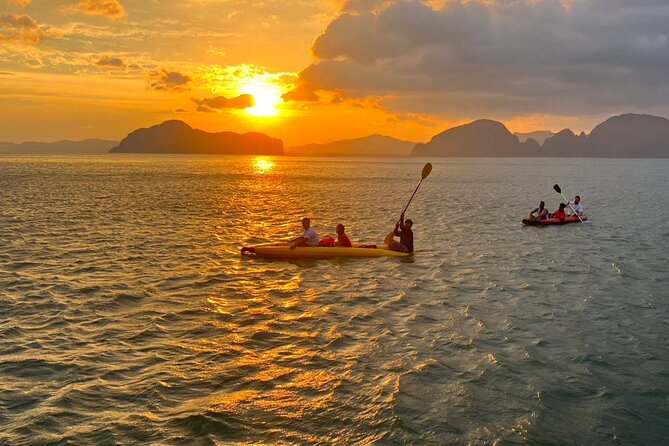 Twilight Sea Canoe Tour with Sea Cave Kayaking in Phang Nga Bay - Koh Panak Cave and the first kayak outing