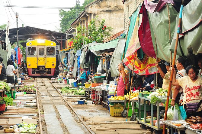 Unique Bangkok Markets: Train Market & Floating Market Adventure - Transport, pickup, and the Bangkok return