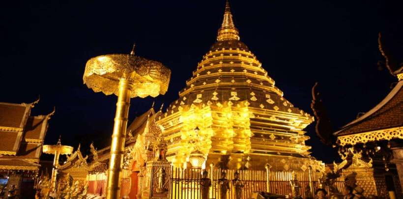 Wat Phra That Doi Suthep & Wat Pha lat Evening Tour & Guide - Transport, pickup, and the winding mountain road