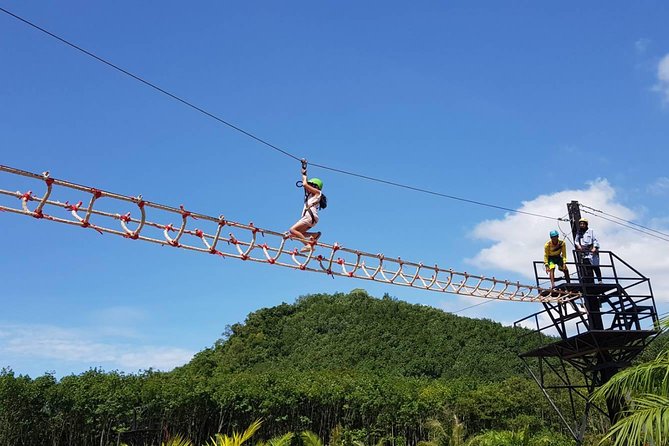 White-water Rafting with Ziplining in Phangnga - Who will enjoy this day most