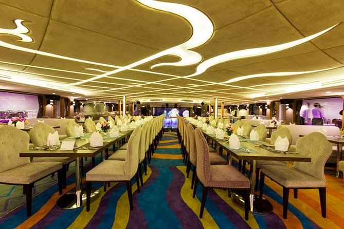 Wonderful Pearl Dinner Cruise - Wat Arun from the Chao Phraya