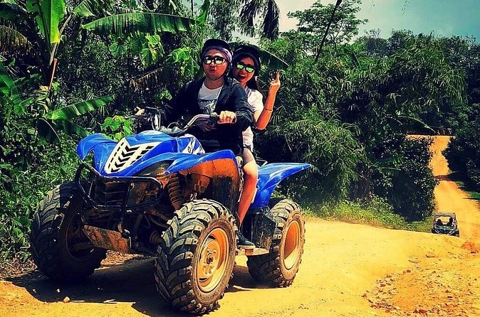 X Quad Beginner Waterfall ATV Tour (Driver+Passenger) - Hin Lad Waterfall and the 20-minute swim