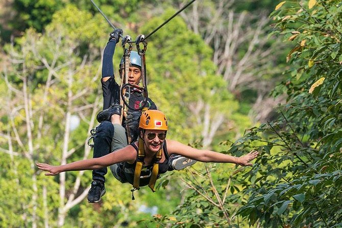 Zipline 18 Platforms and ATV Adventure Tour From Phuket - The ATV ride toward Big Buddha