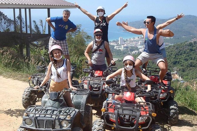 Zipline 18 Platforms and ATV Adventure Tour From Phuket - Eighteen platforms, sky bridges, and a flying skateboard