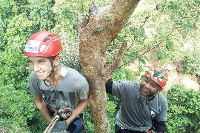 Zone A + B PACKAGE Zipline Adventure Experience - Pickup from Ao Nang and Krabi Town